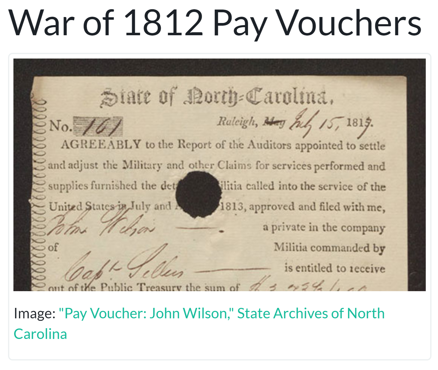 Repository Spotlight: North Carolina Digital Collections - North ...